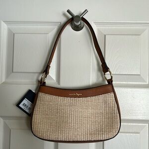NWT Nanette Lapore Woven Shoulder Bag